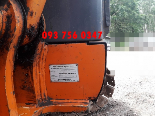 ขายรถแบคโฮติดหัวคีบไม้ HITACHI EX135US-5