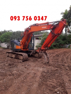 ขายรถแบคโฮติดหัวคีบไม้ HITACHI EX135US-5