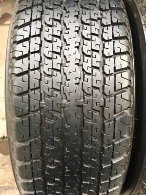 ล้อแม็ก ISUZU MU-X ขอบ17 พร้อมยาง 255-65-17 Bridgestone ปี 16 ดอกหนาปึกทุกเส้น