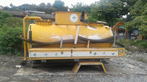 ขายถังสแตนเลสรถสุขาภิบาล(ดูดส้วม)