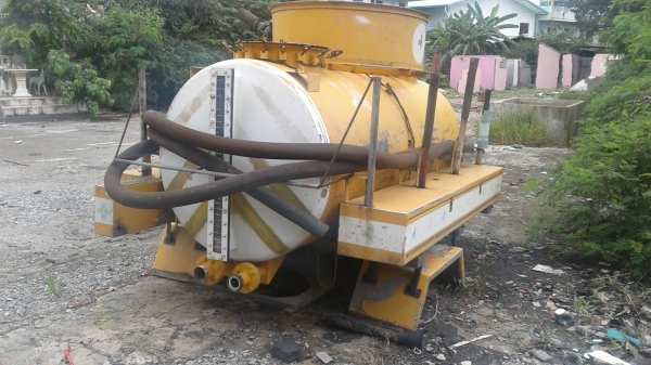 ขายถังสแตนเลสรถสุขาภิบาล(ดูดส้วม)