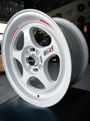 แม็กใหม่สปูน ขอบ 15 ราคา 7500 พร้อมยางไทย 11700 บาท