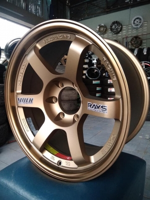 แม็กใหม่ te37 ก้านยก ขอบ 18 ราคา 11800 บาท