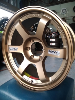 แม็กใหม่ te37 ก้านยก ขอบ 18 ราคา 11800 บาท