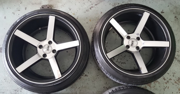 vosen 17xF8R9 4x100pcd et30สี เงาดำ