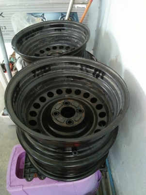 ล้อกะทะ ถอดป้ายแดง ฮอนด้า jazz แจ๊ส