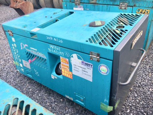 AIRMAN PDS90S #71-5A12379 เครื่องปั๊มลมญี่ปุ่น_90CFM โทร. 080-6565422 (หนิง)