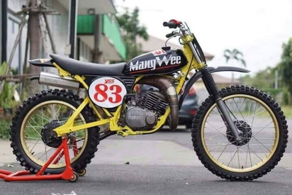 Yamaha DT125 เฟรมเหลี่ยม สวยสุดในรุ่น