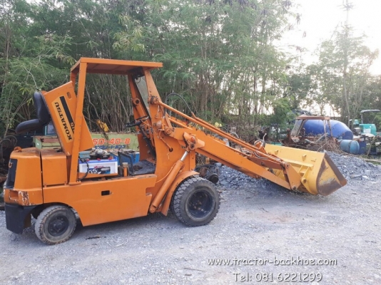 ขาย รถตักล้อยาง KOMATSU SD15 รุ่นคอยาวพิเศษ ยกได้สูง เก่าญี่ปุ่น พร้อมใช้งาน