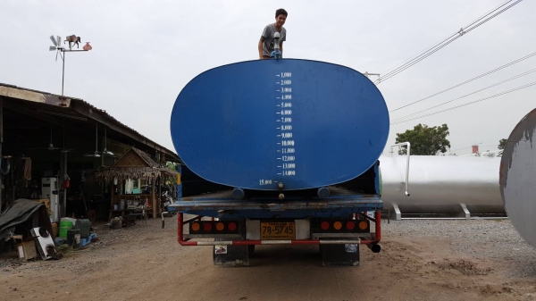 ถังเหล็กขนาด 15000 ลิตรพร้อมตู้จ่ายน้ำมันพร้อมใช้งาน