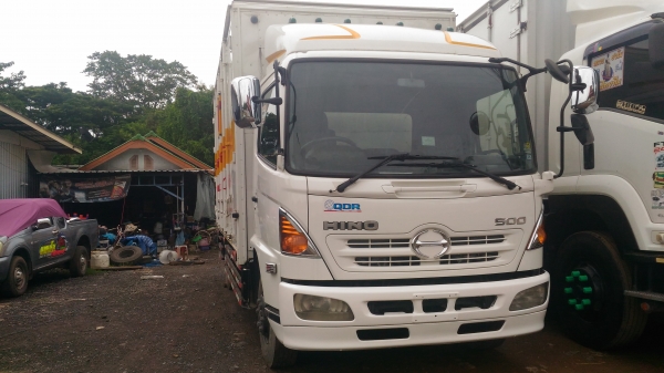ขายหกล้อ HINO ซีรี่ 500 FC9J 150 แรง ปี 52 ยาว 5.50 เมตร