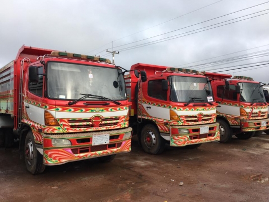 ขายรถดั้ม2เพลา HINO MEGA 260แรง ปี48 รถสวย จัดไฟแนนซ์ได้1ล้าน ขาย1,250,000 ใช้เงินดาวน์250,000 มี3คั