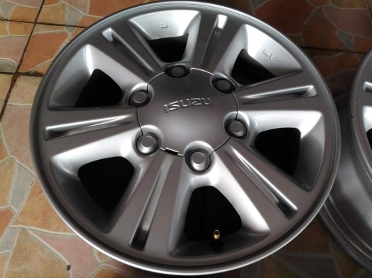 ล้อแม็กเปล่า Isuzu D-max ขอบ 15(6/139) สภาพสวย เดิมๆ น้องๆป้ายแดง ขายถูกๆ ทั้งชุด 6900.- *** ใส่ฟรี รับเทิร์น รับบัตรเครดิตทุกธนาคาร ส่งทั่วไทย ล้อแม็กเปล่า Isuzu D-max ขอบ 15(6/139) สภาพสวย เดิมๆ น้องๆป้ายแดง ขายถูกๆ ทั้งชุด 6900.- *** ใส่ฟรี รับเทิร์น รับบัตรเครดิตทุกธนาคาร ส่งทั่วไทย