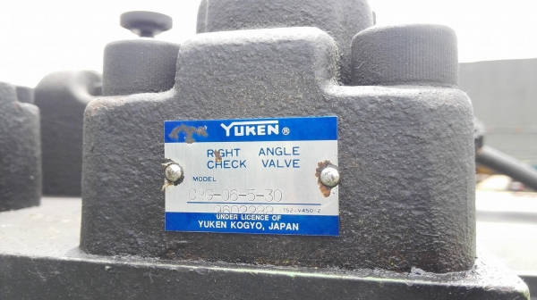ชุดพาวเวอร์ยูนิตญี่ปุ่น YUKEN JAPAN ดั้บเบิ้ลปั้ม 2 ตอน ไฮเพรสเชอร์ 210 bar ชนมอเตอร์ 15 HP 380V