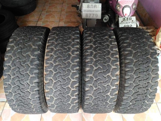ล้อแม็ก Toyota Vigo Champ ขอบ 17 พร้อมยาง BF Goodrich All-Terrain T/A Ko 10PR 275 65 17 ผลิตปี 2015 ขายถูกๆ ตามสภาพ ทั้งชุด 9900.- *** ใส่ฟรี รับเทิร์น รับบัตรเครดิตทุกธนาคาร ส่งทั่วไทย *** ล้อแม็ก Toyota Vigo Champ ขอบ 17 พร้อมยาง BF Goodrich All-Terrain T/A Ko 10PR 275 65 17 ผลิตปี 2015 ขายถูกๆ ตามสภาพ ทั้งชุด 9900.- *** ใส่ฟรี รับเทิร์น รับบัตรเครดิตทุกธนาคาร ส่งทั่วไทย ***