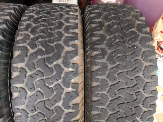 ล้อแม็ก Toyota Vigo Champ ขอบ 17 พร้อมยาง BF Goodrich All-Terrain T/A Ko 10PR 275 65 17 ผลิตปี 2015 ขายถูกๆ ตามสภาพ ทั้งชุด 9900.- *** ใส่ฟรี รับเทิร์น รับบัตรเครดิตทุกธนาคาร ส่งทั่วไทย *** ล้อแม็ก Toyota Vigo Champ ขอบ 17 พร้อมยาง BF Goodrich All-Terrain T/A Ko 10PR 275 65 17 ผลิตปี 2015 ขายถูกๆ ตามสภาพ ทั้งชุด 9900.- *** ใส่ฟรี รับเทิร์น รับบัตรเครดิตทุกธนาคาร ส่งทั่วไทย ***