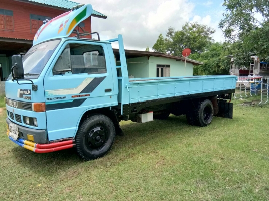 ขาย 6 ล้อ isuzu Nkr 110 เเรงม้ายาว 4.3 เมตร สภาพสวยป้ายเเดง
