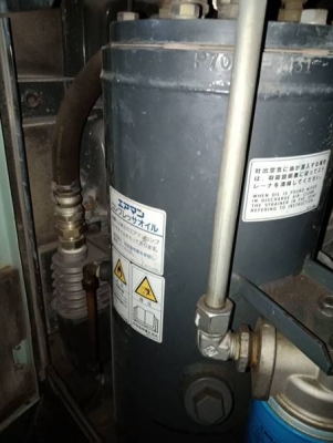 PDS90SC #เครื่องปั๊มลม มือสอง ขนาด 7 bar 90cfm. นำเข้าจากญี่ปุ่น by OEK 098-5625920