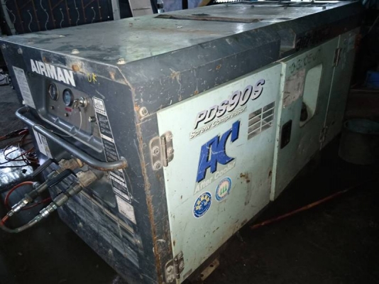 PDS90SC #เครื่องปั๊มลม มือสอง ขนาด 7 bar 90cfm. นำเข้าจากญี่ปุ่น by OEK 098-5625920
