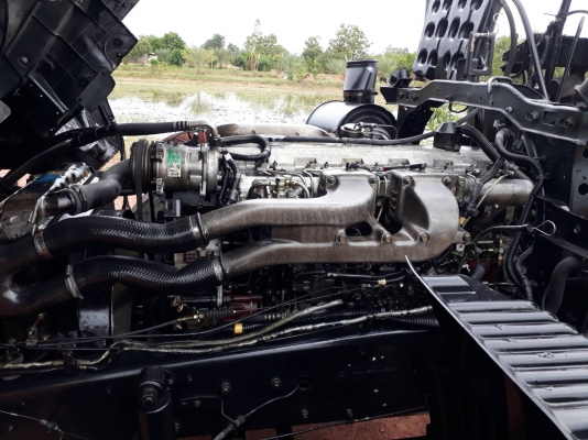 HINO MECA ปี 47 เครื่อง 320 แรง แอร์เย็น พาวเวอร์ รถสวยพร้อมใช้งาน ขาย 900,000บาท ศุภากร 081-4252943 ,089-5367218