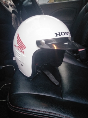 หมวกครูฝึก Honda แท้ /ใหม่ ครับ มีใบเดียว