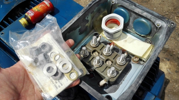 มอเตอร์ไฟฟ้ากำลังอิตาลี่ของใหม่ MARELLI Made in ITALY ขนาด 100 HP 4 POLE 1480 RPM 380V