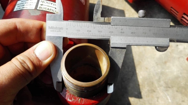 ปั้มน้ำหอยโข่งใบพัดทองเหลือง ARMSTRONG USA ขนาด 3 HP 380V ท่อ 1.5&rdquo; H 66 ft สภาพสวยพร้อมใช้