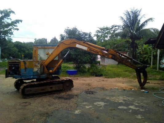 มี VDO ให้ชม. KOMATSU PC60-1 หัวคีปไม้พร้อมบุังกี๋ ราคา 230000