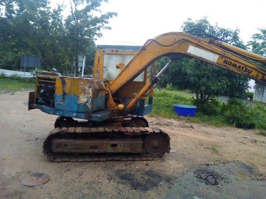มี VDO ให้ชม. KOMATSU PC60-1 หัวคีปไม้พร้อมบุังกี๋ ราคา 230000