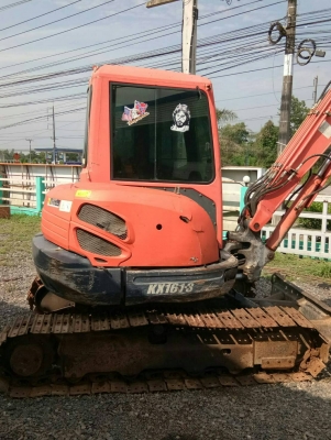 ขายรถแบคโฮ KUBOTA KX1613 เอกสารเล่ม ไมล์ 9400 ชม.ราคา 490000