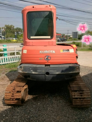 ขายรถแบคโฮ KUBOTA KX1613 เอกสารเล่ม ไมล์ 9400 ชม.ราคา 490000