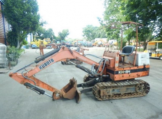 ขาย  รถขุด คูโบต้า Kubota kh 8h  แทร็กเหล็ก