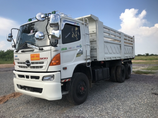 ฮีโน่ 320แรงปี49. เครื่องเกียร์เดิม. ดั้มสามมิตรแท้