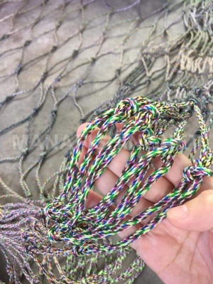 ตาข่ายถัก คลุมท้ายรถ  เส้นหนากันแดด