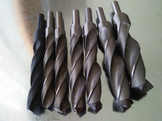 ดอกสว่านHss55-60HRCชุด7ดอกก้านจับ10มมขนาด14,15,16,18,20,22,25