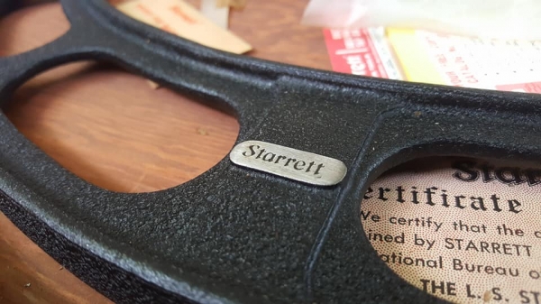 Starrett Micrometer มือสอง 19000 บาท 081-4583376 ช่างเอก