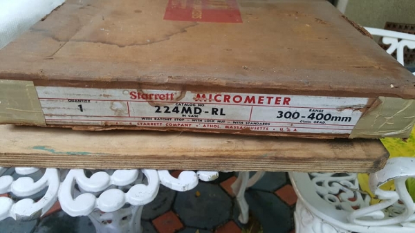 Starrett Micrometer มือสอง 19000 บาท 081-4583376 ช่างเอก