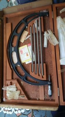 Starrett Micrometer มือสอง 19000 บาท 081-4583376 ช่างเอก