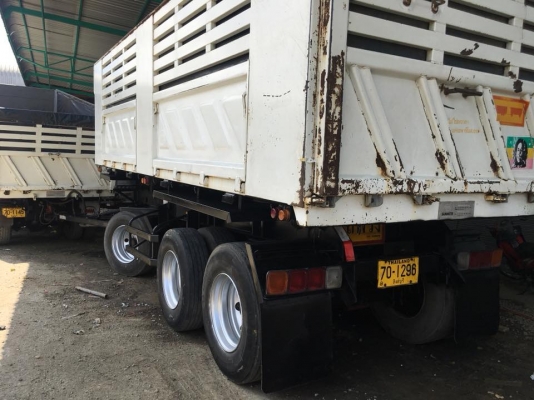 พ่วง 22 ล้อ ฮีโน่ FM1A 344 ปี 55 ปลายปี Hi-Speed กระบะเหล็ก - สามมิตรแท้ สภาพพร้อมใช้ พร้อมโอน