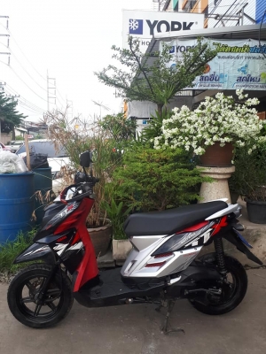Yamaha TTX ปี 2555 สีดำแดง (ล้อแม็กซ์) รถสวย แนวสปอร์ต ดูดีมีสไตล์