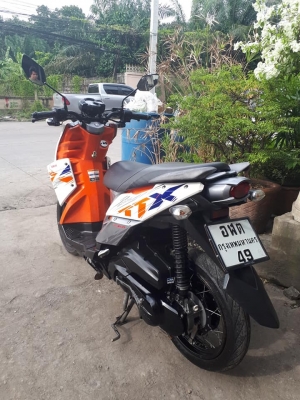TTX สีขาวส้ม ปี 2556 รถสวยสปอร์ตมาก ขับดีมาก หัวฉีดประหยัดน้ำมัน