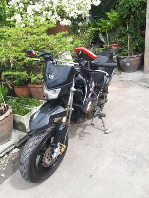 NEW Kawasaki KSR รุ่น PRO ปี 2557 สีดำ สตาร์ทมือ (คลัชมือ) รุ่นใหม่หล่อเท่ห์ฝุดๆ