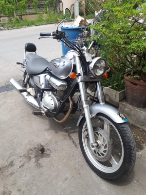 Honda Phantom 200 สีเทา รถสวยสไตล์ช๊อบเปอร์ ขับดีมาก ดูเท่ห์คลาสสิคสุดๆ