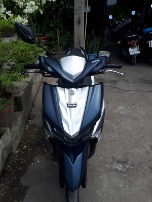 GT 125 ตัวท๊อป รุ่น Start &amp; Stop System สีเทาน้ำเงิน ปี 2560(ล้อแม็กซ์แท้) โฉมปัจจุบัน สุดเท่ห์น่าจับจอง