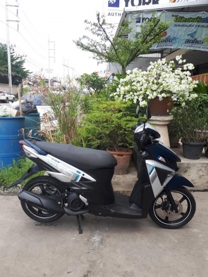 GT 125 ตัวท๊อป รุ่น Start &amp; Stop System สีเทาน้ำเงิน ปี 2560(ล้อแม็กซ์แท้) โฉมปัจจุบัน สุดเท่ห์น่าจับจอง