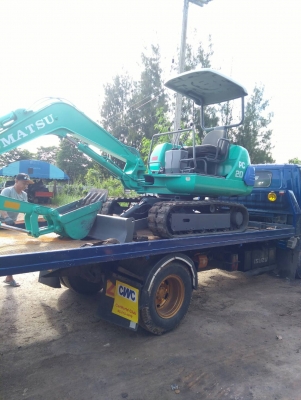 รถแบคโฮ KOMATSU PC20 รถเก่านอกนำเข้า ยังไม่เคยใช้งานในไทย เครื่องดี ปั๊มดี รถสวย พร้อมใช้งาน มีเอกสารใบอินวอยซ์ มี VDO การทำงานให้ชม