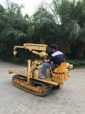ขายรถบรรทุกYANMAR YFC25 เครนTADANO กระบะเปิด ตีนตะขาบแทรคเหล็กสวย สวยเดิมจากญี่ปุ่นยังไม่เคยใช้ในไทย