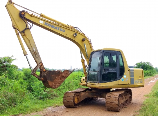 PC120-6E ไฟฟ้าครบมีลายหัวเจาะ ระบบดีเอวแน่น ช่วงล่างเต็ม เล่มทะเบียน