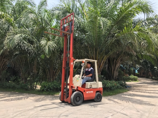 ขายFORKLIFT NISSAN FG15 สุดสวย(1.5ตัน) เสา3เมตร สวยเดิมจากญี่ปุ่น ยังไม่เคยใช้ในไทย 99,000เท่านั้น!!