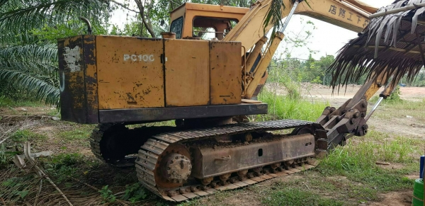 ขายรถแบคโฮ KOMATSU PC100-2 หัวคีปไม้ ราคา 320000 ขายรถแบคโฮ KOMATSU PC100-2 หัวคีปไม้ ราคา 320000